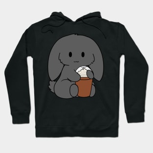 Black Bunny Ice Coffee Hoodie